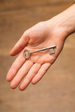 Key in Hand Royalty Free Stock Photos