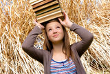 Balancing Studies Stock Photo