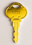 Golden key Royalty Free Stock Photography