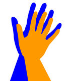 High five Royalty Free Stock Images