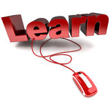 Learn online Royalty Free Stock Photo