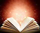Magic book Royalty Free Stock Images