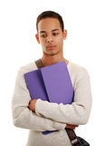 Worried student Stock Photo