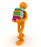 Reading the book Royalty Free Stock Photography