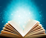Magic book Royalty Free Stock Image