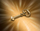 Golden Key Stock Photos
