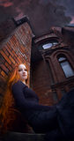 Redhead girl Stock Photo