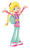 Happy student. Royalty Free Stock Photo