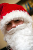 Teenager Santa Claus Stock Image
