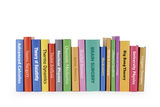 Genius books Stock Photography