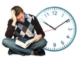 No time to study Stock Photos