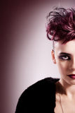 High fashion headshot Royalty Free Stock Image