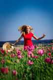Young active woman Stock Image