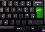 Keyboard learn Stock Photos