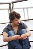 Sad Teenager Royalty Free Stock Images