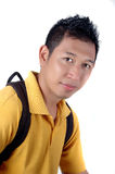 Portraiture of a young college Stock Photo
