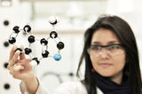 Young researcher Royalty Free Stock Photography
