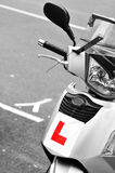 Learn driving Royalty Free Stock Photos