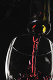 Red wine pour Royalty Free Stock Photo