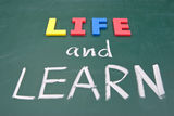 Life and learn Royalty Free Stock Photos