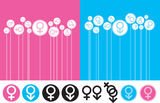 Gender Mania Royalty Free Stock Photography