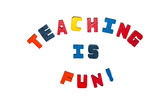 Teaching is Fun Royalty Free Stock Image