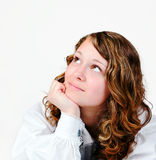 Girl dreaming Stock Photography