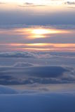Over the clouds Stock Photography