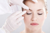 Skin examination Stock Image
