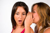 Girlie gossip Royalty Free Stock Photography