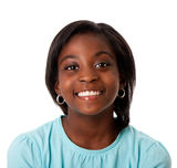 Happy teenager smiling Royalty Free Stock Images