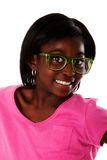 Happy teenager face Stock Photo