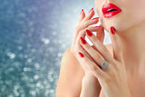 Elegant Lady Stock Photo