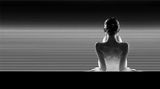 A gorgeous woman's back Stock Image