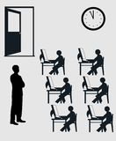 Examination hall Stock Images