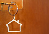House door key Royalty Free Stock Photo