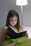 Girl read book Royalty Free Stock Photography