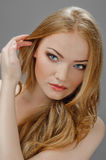 Redheaded picture of beauty Stock Photography