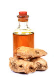 Oil and ginger Stock Image