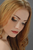 Redheaded picture of beauty Stock Photo