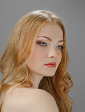 Redheaded picture of beauty Royalty Free Stock Image