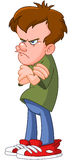 Angry teenager Royalty Free Stock Photo