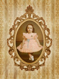 Vintage Child Portrait Royalty Free Stock Image