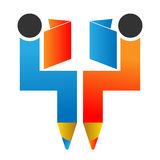 Education logo Stock Photography