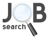 Job Search Logo Royalty Free Stock Photo