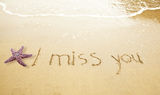 I Miss You Royalty Free Stock Images