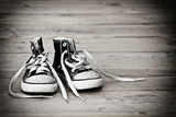 High top shoes Royalty Free Stock Photos