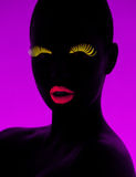 UV portrait Royalty Free Stock Images