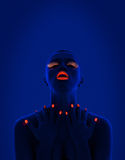 UV portrait Stock Images