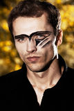 Portraiture of hard handsome male model Stock Photography